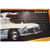 Image 2 : Mercedes 300 SL Framed Puzzle (41.5"x 16") and Ferrari F40 Framed Puzzle (41"x 16.5")