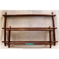 (2) Wooden Display Racks