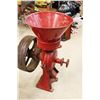 Image 4 : Cast Iron Antique Feed Grinder w/Removable Hopper