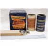 Image 1 : Lot of Vintage Misc (Edison Blue Amberol Records, Westinghouse Safe T Beam, Box of Keys)