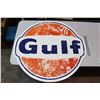Image 1 : Plastic Gulf Sign, SS, 39"