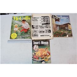 Lot of Vintage Magazines (Today's Woman, Better Homes, McCall's)