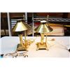 Image 2 : Pair of Vintage Style Lamps (Working)