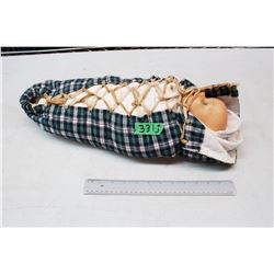 Vintage Wrapped Doll Toy