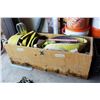 Image 1 : Wood Crate Full of Lifting Slings (Approx 10)