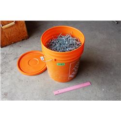 Large Bucket of 4" Screws