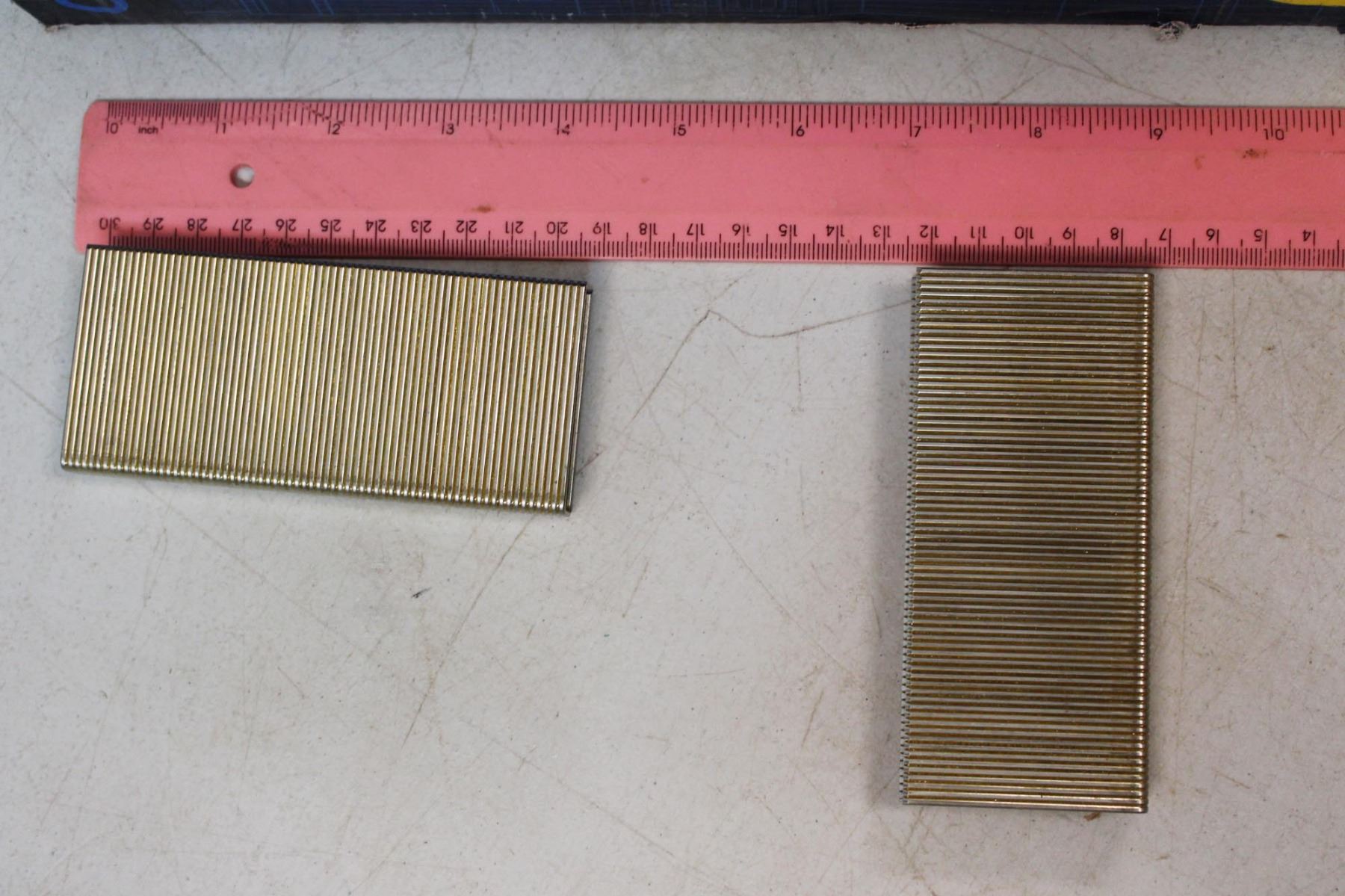 Box 2 PO x 1/2PO 16 Caliber BCS Series Staples W/ Simmilar Box of Staples