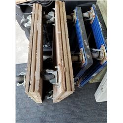 Lot Of Wheeled Dollies (4) (2 Plastic 2 Wood)