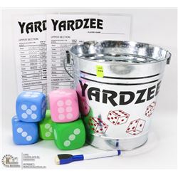 NEW YARDZEE GAME WITH 2 SCORE CARDS, MAGNETIC