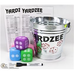 NEW YARDZEE GAME WITH 2 SCORE CARDS, MAGNETIC