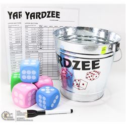 NEW YARDZEE GAME WITH 2 SCORE CARDS, MAGNETIC
