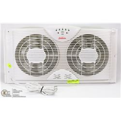 SUNBEAM ELECTRICAL WHITE WINDOW FAN -