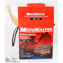 MOTOMASTER BATTERY CHARGER 10/2A - 12V