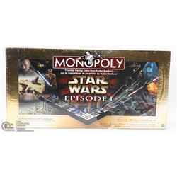 UNOPENED STARWARS MONOPOLY