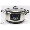 Image 1 : HAMILTON BEACH DIGITAL CROCK POT.