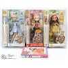 Image 1 : EVER AFTER HIGH DOLLS INCL APPLE WHITE, ROSABELLA,