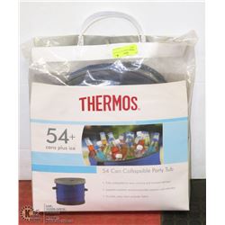 54 CANS + THERMOS POP UP COOLER