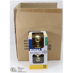 CASE OF NEW DOOR HANDLES