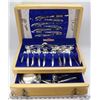 Image 1 : 1847 ROGERS BROS SILVERWARE SET IN CASE