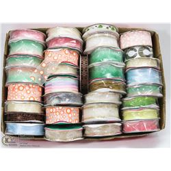 FLAT OF VARIOUS TYPES / SIZES OF RIBBON