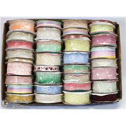 FLAT OF VARIOUS TYPES / SIZES OF RIBBON