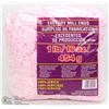 Image 1 : 1LB BAG OF 100% ACRYLIC YARN BABY PINK & WHITE