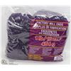 Image 1 : 1LB BAG OF 100% ACRYLIC YARN DARK PURPLE