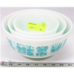 3PC PYREX BOWL SET