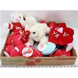 LARGE FLAT OF STUFFIES