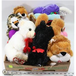 FLAT OF ASSORTED STUFFIES