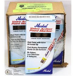 BOX OF VALVE ACTION PAINT MARKERS