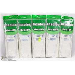 BUNDLE OF 5 'TRIM TO SIZE' INSOLES