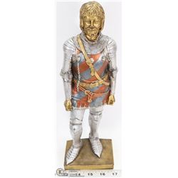 MARCUS REPLICAS PLASTER CAST KNIGHT WALL