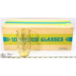 VINTAGE 10PC 'MADRID' GLASSES IN BOX