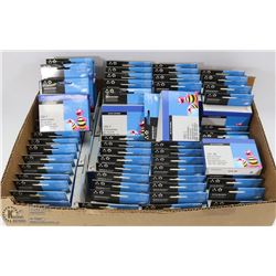 FLAT OF ASSORTED PRINTER CARTRIDGES