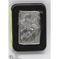 NEW ZIPPO STYLE LIGHTER W/ GOLF THEME
