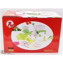 NEW ROTORCHEF MULTI CHOPPER INCL FINE CUT, WAVY