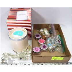 NEW GOLD CANYON WAX WARMER WITH ASSORTED