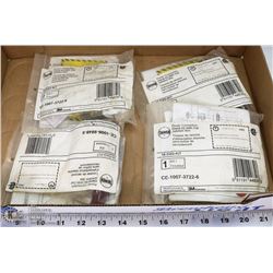 4 NEW INDIVIDUAL POWER CONNECTION GLAND KITS WITH