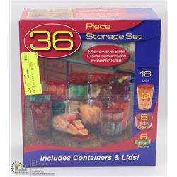 NEW 36PC STORAGE SYSTEM