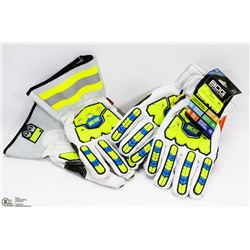 2 PAIRS OF BDG ARCTEK XL GLOVES.