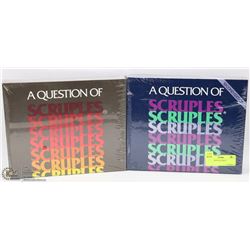 2 NEW SCRUPLES GAMES