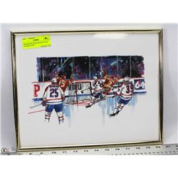 VINTAGE PICTURE "ROAD TO THE STANLEY CUP"