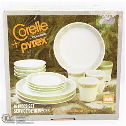 VINTAGE WOODLAND BROWN CORELLE PYREX