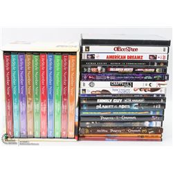 LARGE BOX OF OVER 30 DVD'S INCL BATMAN BEGINS,