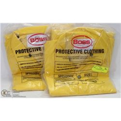 NEW 2 LARGER RAIN COATS