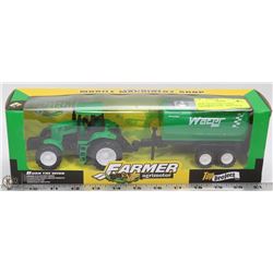 NEW COLLECTABLE FARM EQUIPMENT TOYS - TRACTOR W/