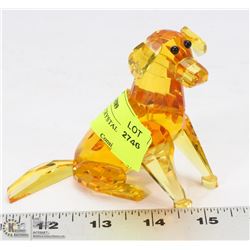 AMBER/ORANGE CRYSTAL DOF FIGURINE