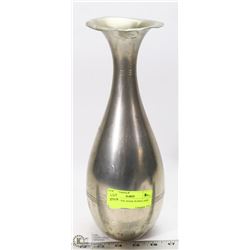 PEWTER VASE MADE IN HOLLAND
