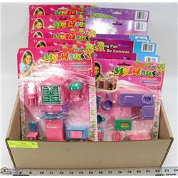 FLAT OF ASSORTED KIDS ACCESSORY TOY PACKAGES
